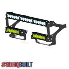 Load image into Gallery viewer, '16-23 Toyota Tacoma SDHQ Built BTG Dual 10" Light Bar Mount