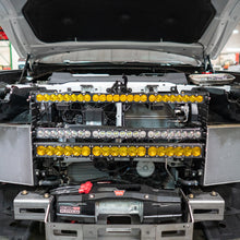 Load image into Gallery viewer, '22-24 Toyota Tundra/Sequoia SDHQ Built Behind the Grille Light Bar Mount