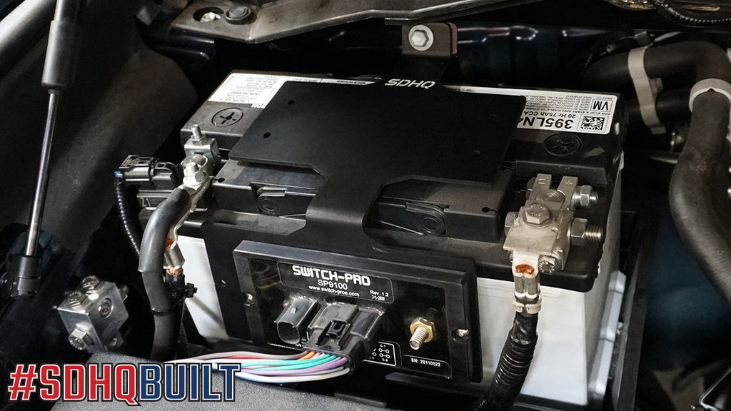 '22-Current Toyota Tundra SDHQ Built Complete Billet Battery Terminal Kit