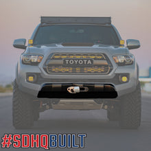 Load image into Gallery viewer, '16-23 Toyota Tacoma SDHQ Built Hidden Winch Mount