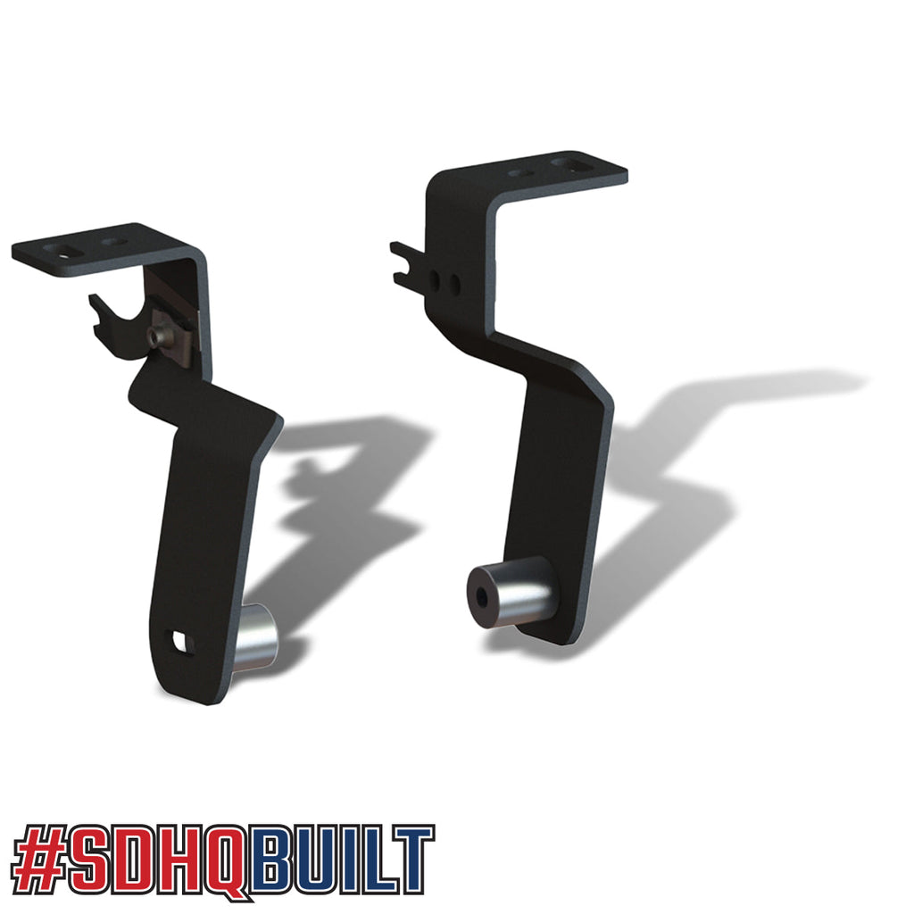 '20-Current Chevy/GMC 2500/3500 SDHQ Built A-Pillar Light Mounts