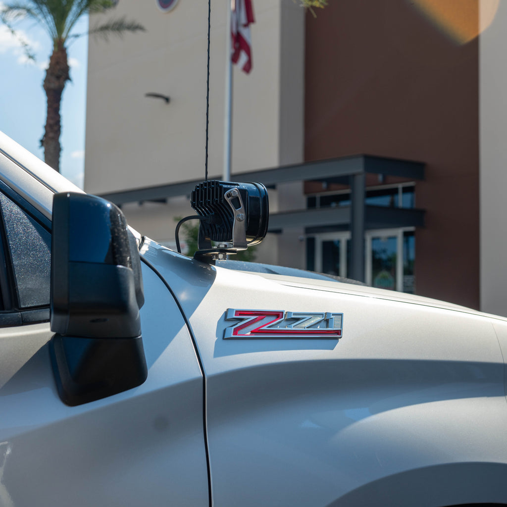 '19-24 Chevy 1500 SDHQ Built A-Pillar Light Mounts