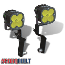 Load image into Gallery viewer, '20-Current Chevy/GMC 2500/3500 SDHQ Built A-Pillar Light Mounts
