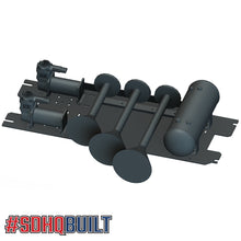 Load image into Gallery viewer, '20-Current GMC 2500/3500 SDHQ Built Under Bed Air Compressor Mount