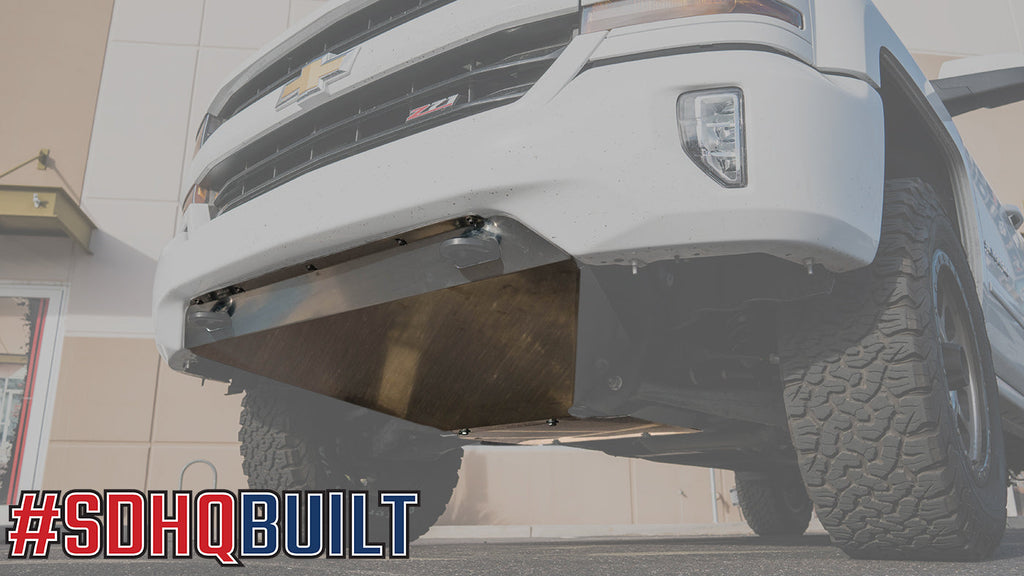 '16-18 Chevy 1500 SDHQ Built Skid Plate System