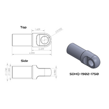 Load image into Gallery viewer, SDHQ Built Machined Clevis End