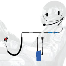 Load image into Gallery viewer, RUGGED Wired Driver Only Communication Kit with R1 Radio - Kit with Helmet Speakers