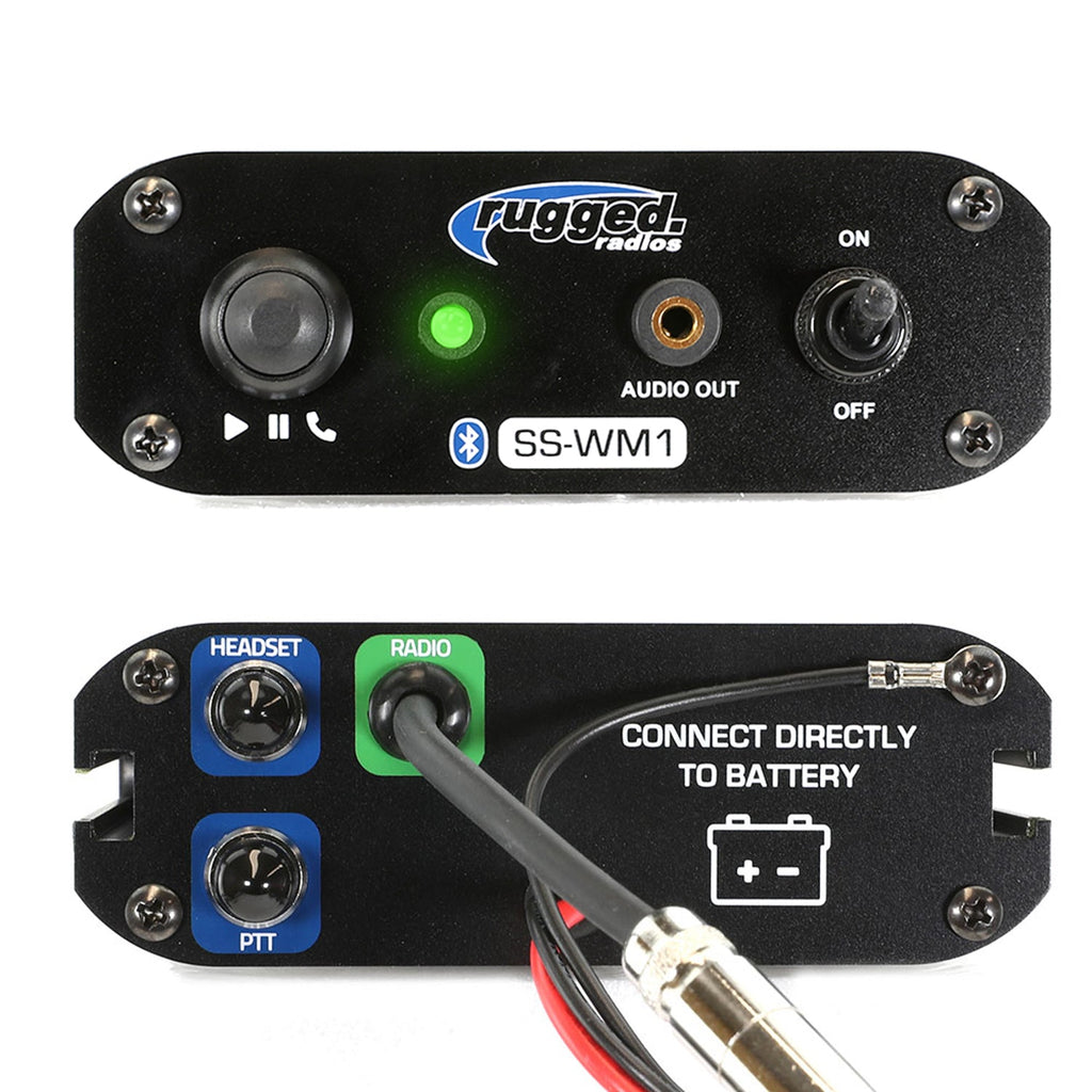 SS-WM1 Single Seat Kit with Digital Radio - AlphaBass Headset