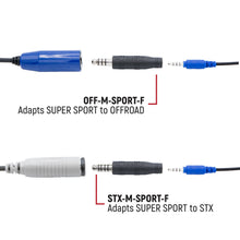 Load image into Gallery viewer, OFFROAD and STX SUPER SPORT Headset and Helmet Kit Adapter - Adapter for STX Stereo Cables