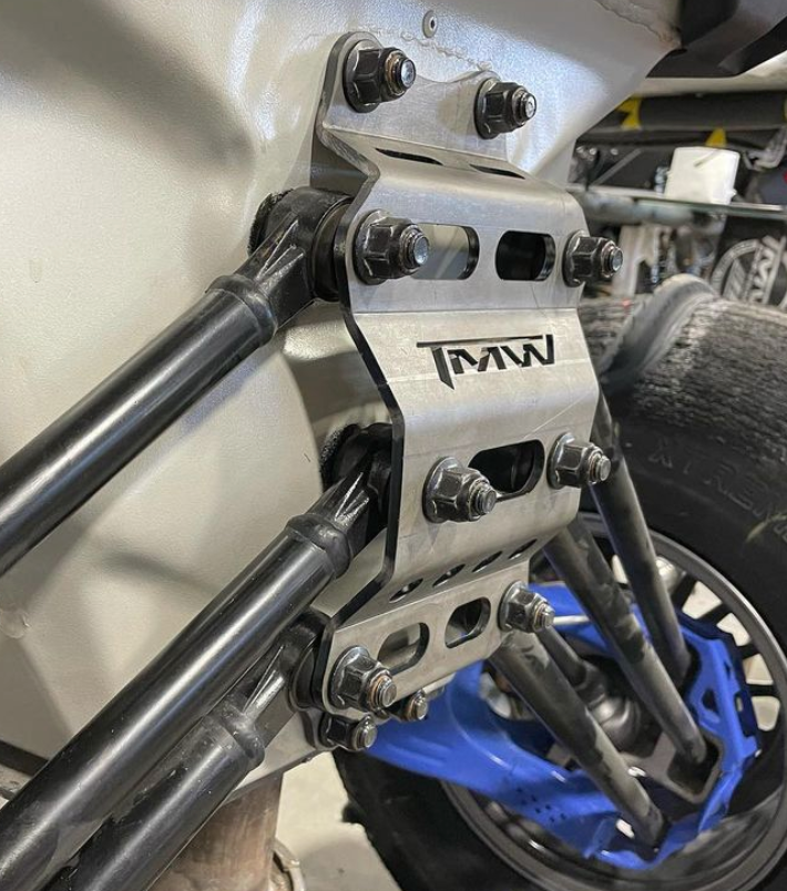 TMW 2022-2025 X3 Rear Radius Rod Gusset Plate
