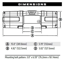 Load image into Gallery viewer, TMW Gen 2 X3 Front Winch Bumper
