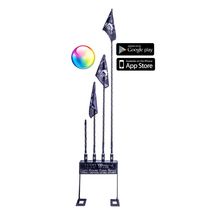Load image into Gallery viewer, 2x 187 LED Whips (1 Pair)