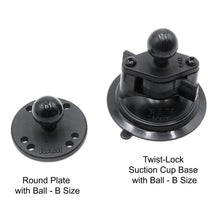 Load image into Gallery viewer, RAM Mount for Handheld Radios - Suction Cup Mount / Radio and Hand Mic
