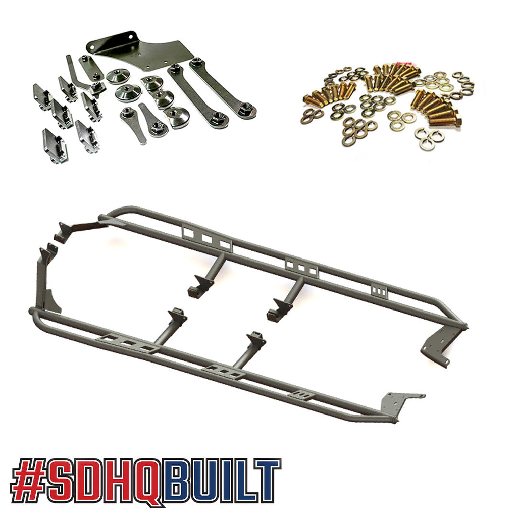 '16-23 Toyota Tacoma SDHQ Built Rock Sliders parts