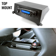 Load image into Gallery viewer, Can-Am Maverick R Complete Communication Kit with Rocker Switch Bluetooth Intercom and 2-Way Radio - STX Stereo Remote Head / G1 GMRS / Top Mount