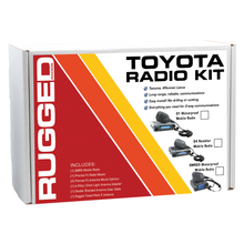 Load image into Gallery viewer, Toyota Tacoma 4Runner Sequoia Lexus Two-Way GMRS Mobile Radio Kit - Rambler G4