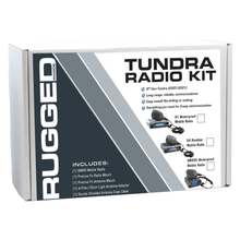 Load image into Gallery viewer, Toyota Tundra Two-Way GMRS Mobile Radio Kit - Rambler G4