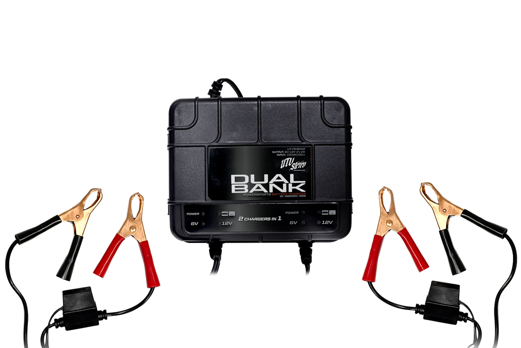 Dual-Bank Battery Charger / Maintainer | UTVS-BCM2