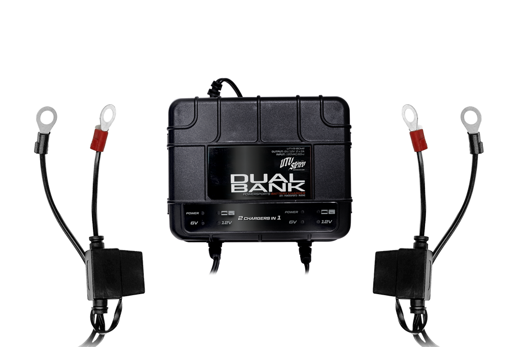 Dual-Bank Battery Charger / Maintainer | UTVS-BCM2