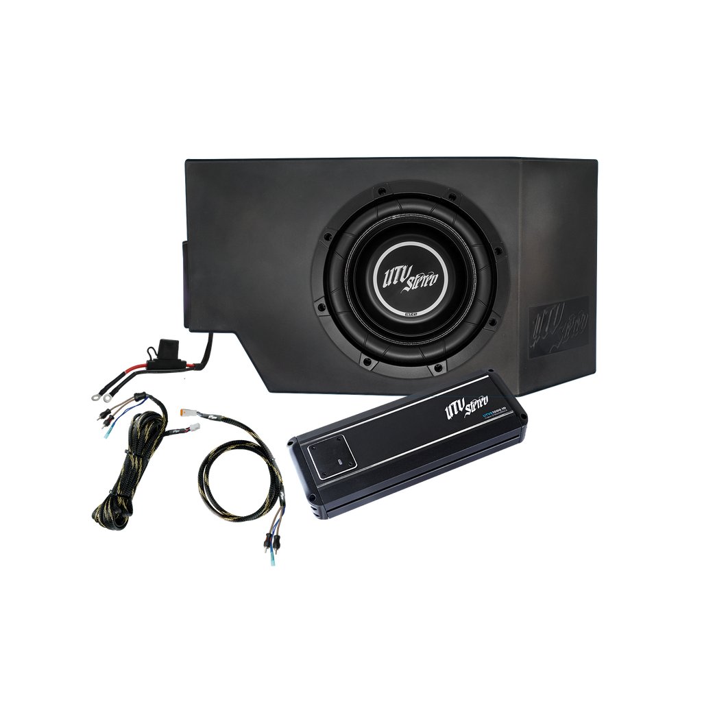 Can-Am® Defender 1000W Single Driver Side 10" Subwoofer Kit | UTVS-DEF-SUB-1000-
