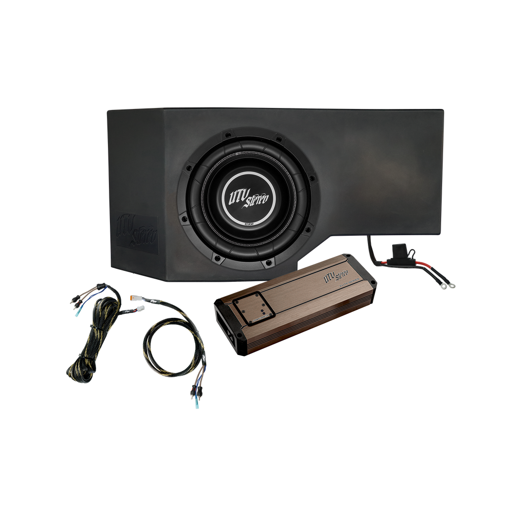 Can-Am® Defender 1200W Single Passenger Side 10" Subwoofer Kit  | UTVS-DEF-SUB-1