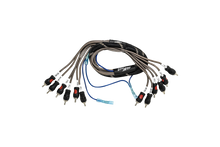 Load image into Gallery viewer, UTV Stereo 6-Channel RCA Harness - Front, Rear, Subwoofer, + Remote | UTVS-HRN-R
