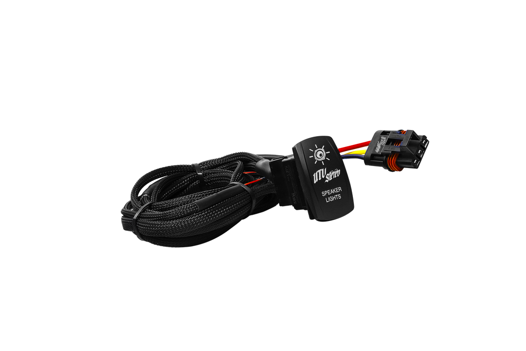 RZR® Pro Series Low Current Harness + Rocker Switch & Pulse Bar Plug | UTVS-PRO-