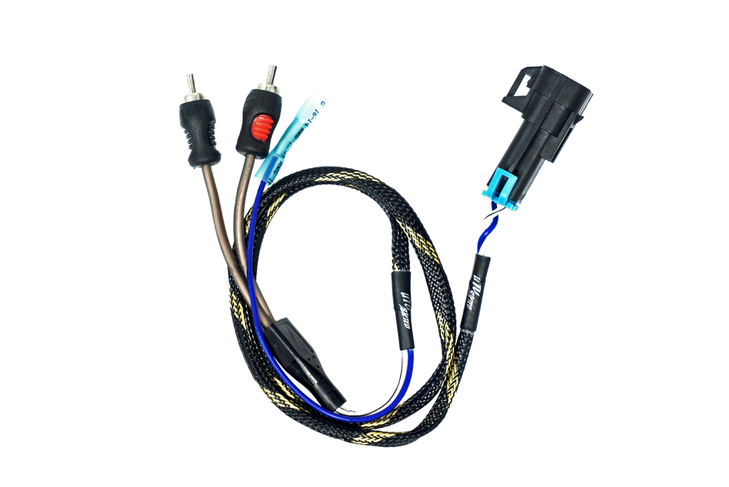 RZR® Pro Series Ride Command Subwoofer RCA Output Harness + Remote | UTVS-PRO-RC