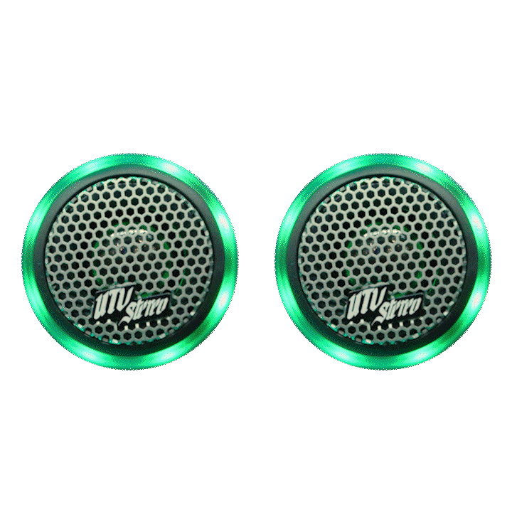 Pro Series 1" Tweeter w/ Built In RGB LED (Pair) | UTVS-PTW Polaris Xpedition