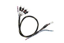 Can-Am® Maverick R BRP GO Front & Rear RCA Output Harness + Remote | UTVS-GO-RCA