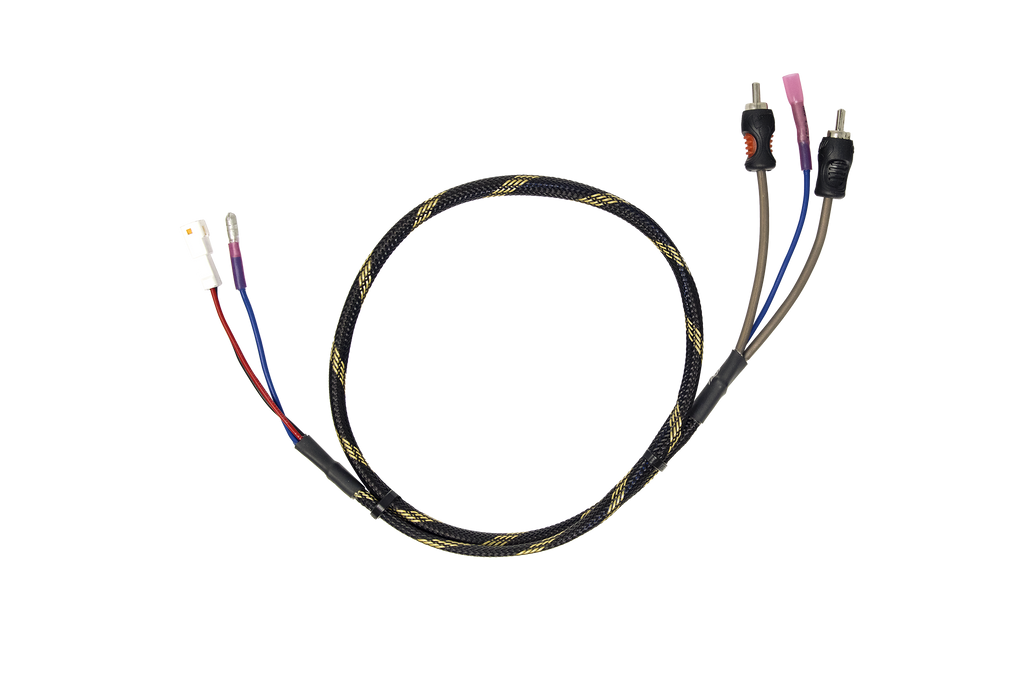 Can-Am® Maverick R BRP GO Subwoofer RCA Output Harness + Remote | UTVS-GO-SUB-OU