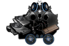 Load image into Gallery viewer, Can-Am® Maverick R BRP GO! Elite Series Stage 6 Stereo Kit | UTVS-R-S6-E-GO