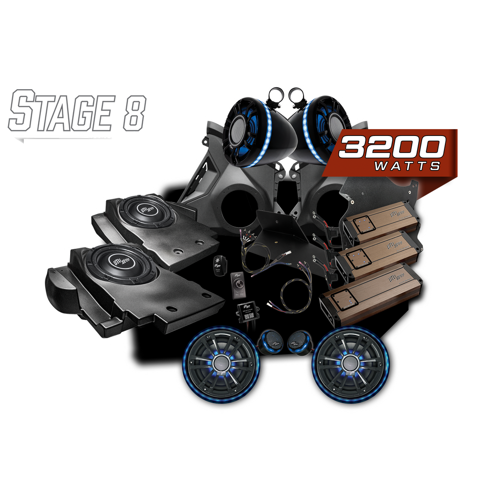Can-Am® Maverick R BRP GO! Elite Series Stage 8 Stereo Kit | UTVS-R-S8-E-GO
