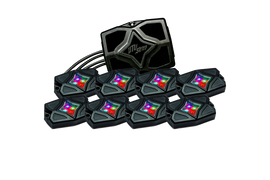 RGBW Rock Light Kit - 8pcs | UTVS-RLKIT8