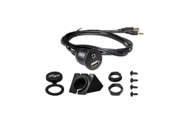 USB & Auxiliary Flush Mount Adapter for Source Units | UTVS-USB/AUX-FLMT
