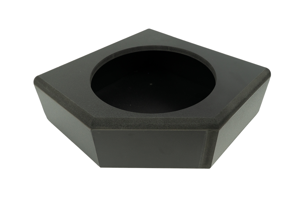 '17+ Can-Am® X3 Rear Low-Profile Driver Side 10” Subwoofer Enclosure – Unloaded