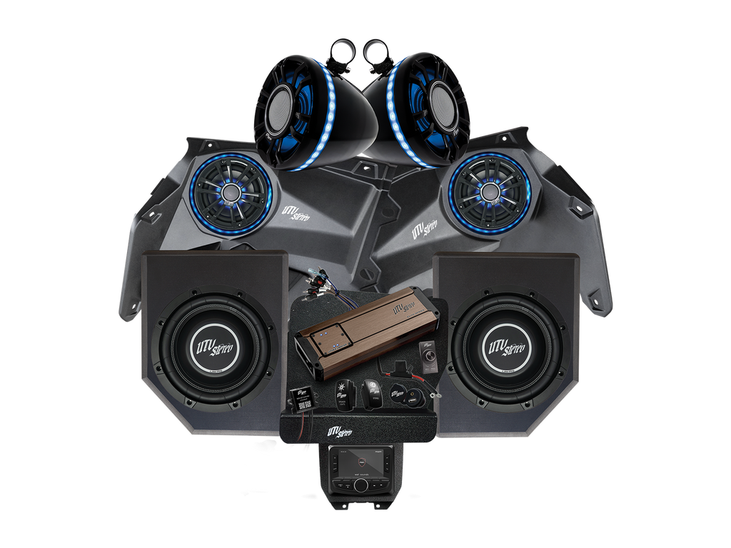 Can-Am® X3 Elite Series Stage 6 Stereo Kit | UTVS-X3-S6-E