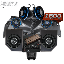 Can-Am® X3 Elite Series Stage 6 Stereo Kit | UTVS-X3-S6-E