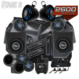 Can-Am® X3 Signature Series Stage 8 Stereo Kit | UTVS-X3-S8-S