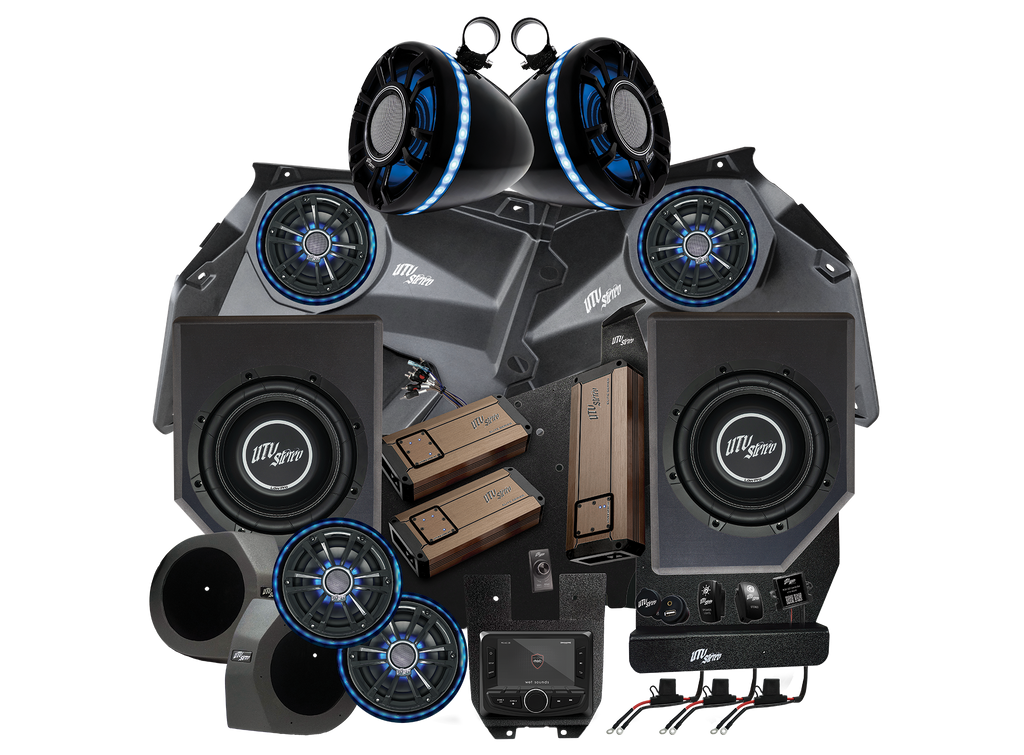 Can-Am® X3 Elite Series Stage 8 Stereo Kit | UTVS-X3-S8-E