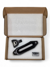 Load image into Gallery viewer, Elektric Offroad Designs UTV Winch Fairlead and Hook (Black)