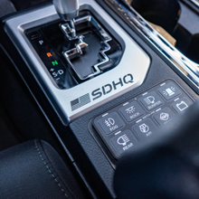 Load image into Gallery viewer, '14-21 Toyota Tundra SDHQ Shifter Panel Switch-Pros SP-9100 Keypad Mount