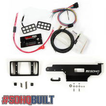Load image into Gallery viewer, '21-24 RAPTOR COMPLETE SWITCH PROS SP9100 KIT - FLOW THROUGH CENTER CONSOLE KEYPAD MOUNT