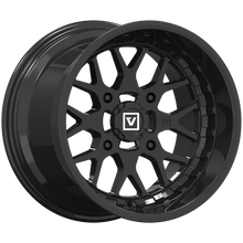 Load image into Gallery viewer, V03 15X10 +00MM 4X156 GLOSS BLACK
