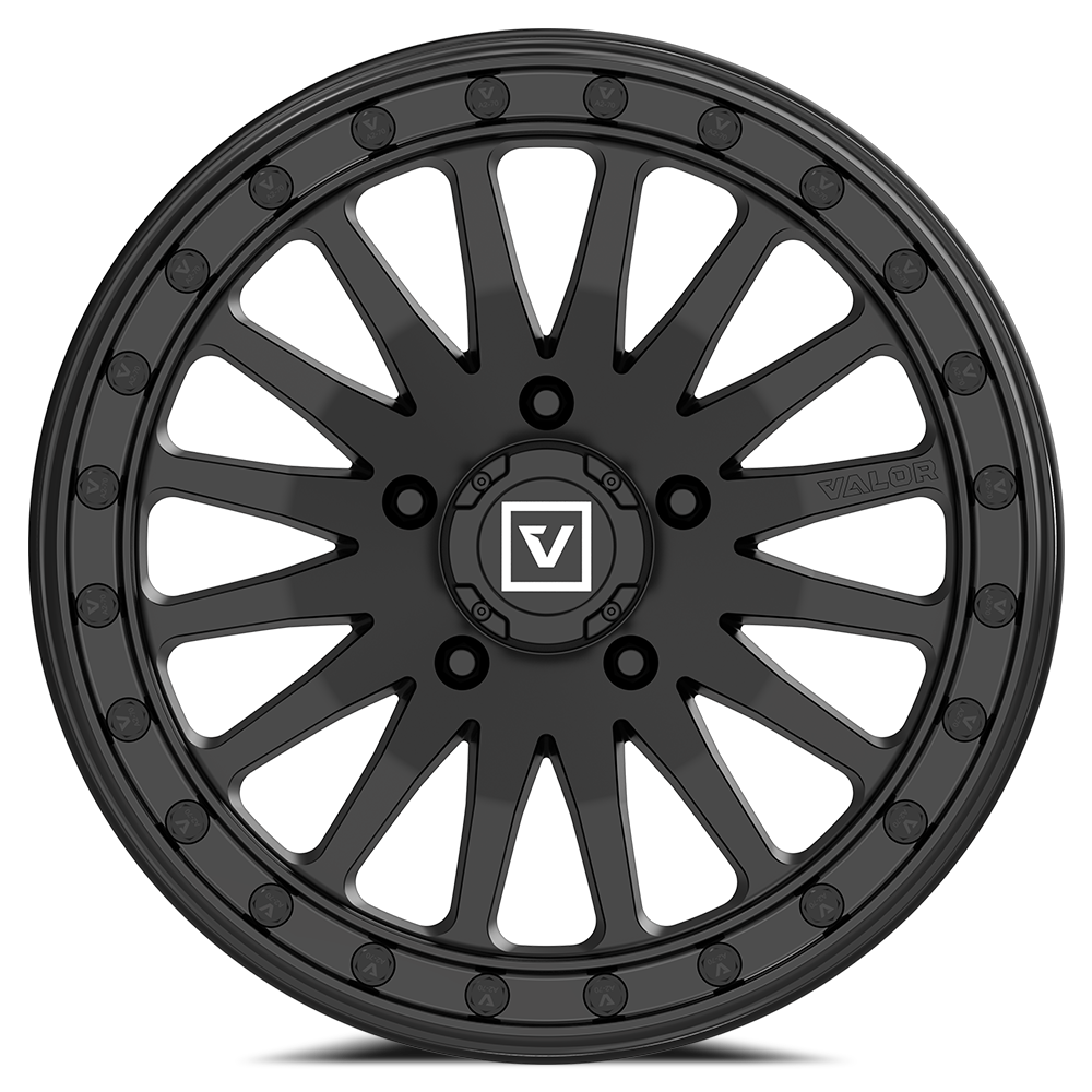 V06 BEADLOCK 15X10 +25 5X114.3 GLOSS BLACK