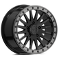 V06 BEADLOCK 15X8 +40 5X114.3 GLOSS BLACK