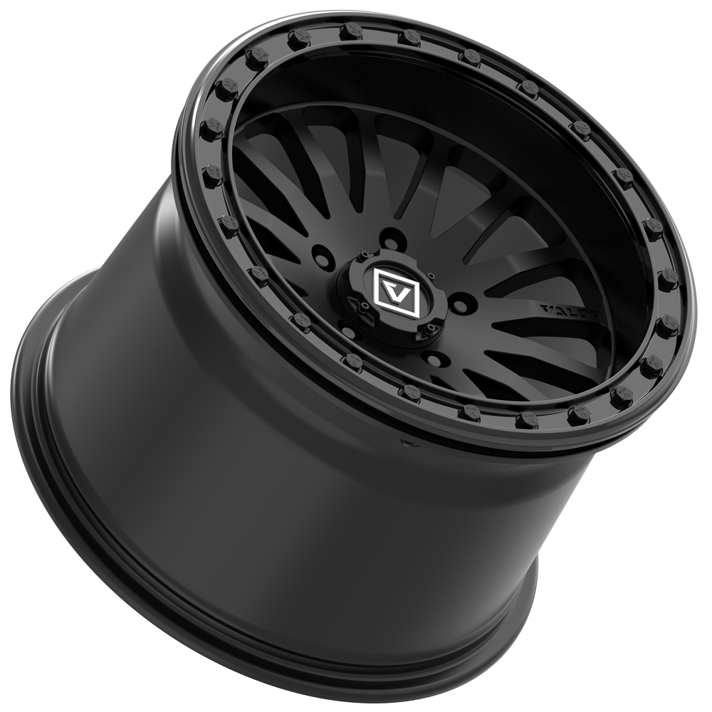V06 BEADLOCK 15X10 +25 5X114.3 SATIN BLACK