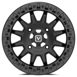 V09 BEADLOCK 15X7 +40 4X156 SATIN BLACK