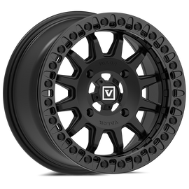 V09 BEADLOCK 15X7 +40 4X156 SATIN BLACK