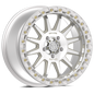 V09 BEADLOCK 17X8 +40 5X114.3 RAW MACHINED